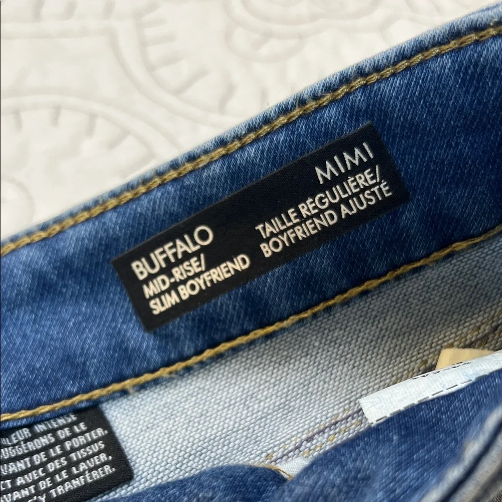 Buffalo Jeans Mimi Boyfriend Mid Rise Slim Women's Jeans NWT Size 30 - Picture 3 of 8